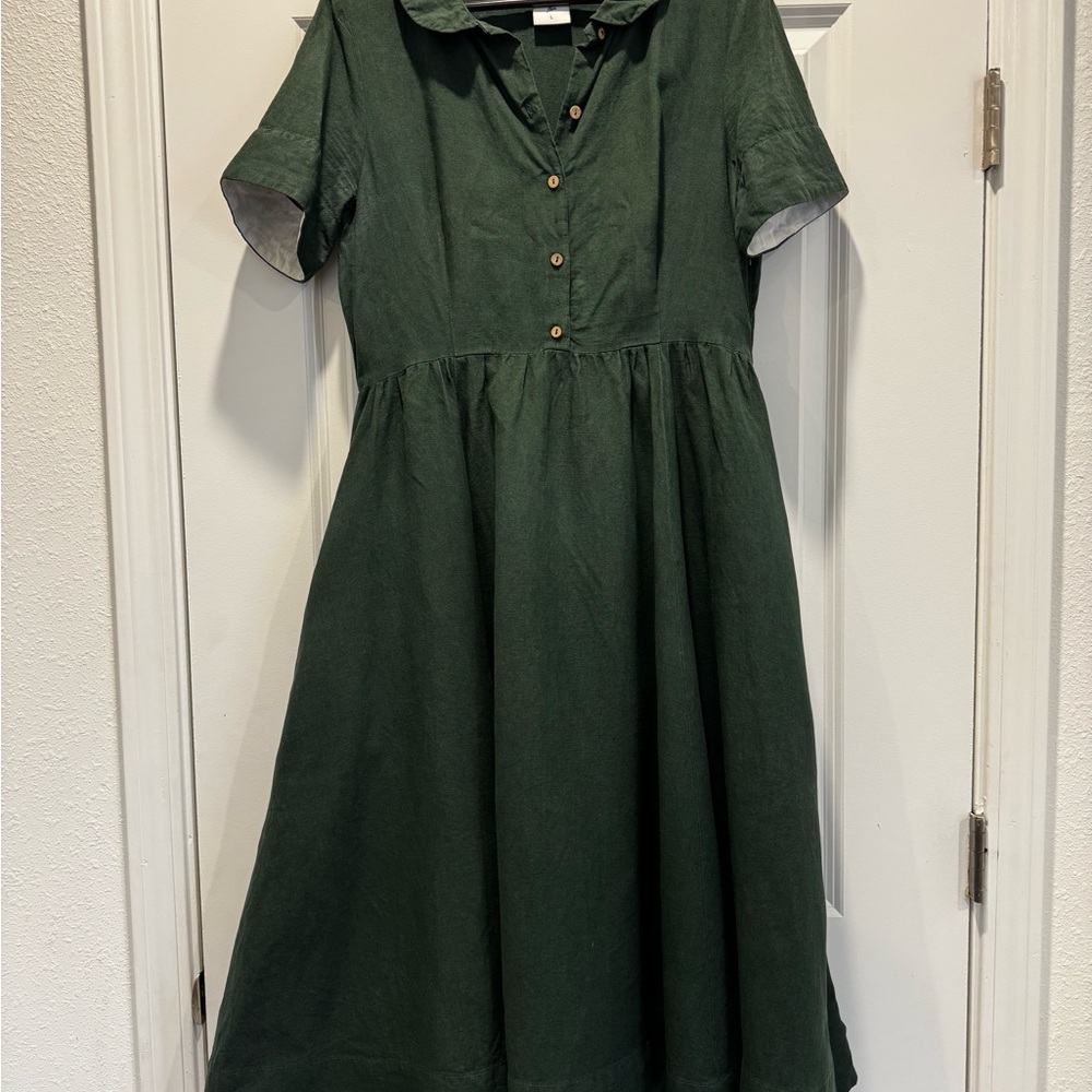 Evergreen Son de Flor classic dress size L